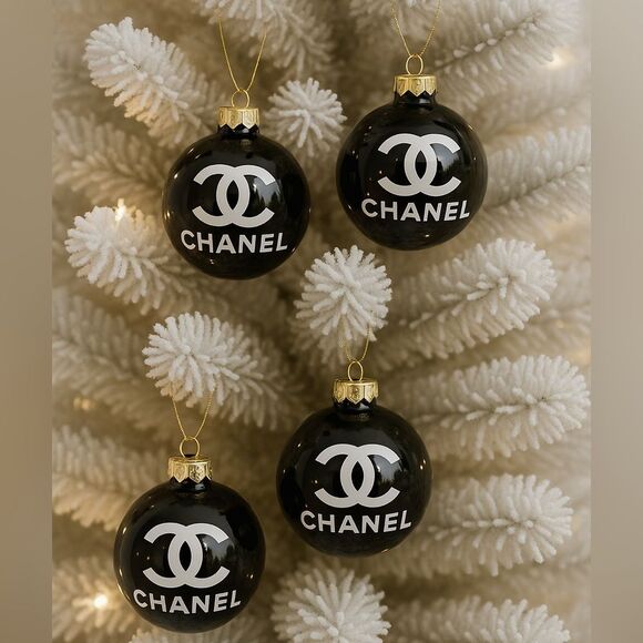 Black Holiday Christmas Ornaments - Picture 2 of 7